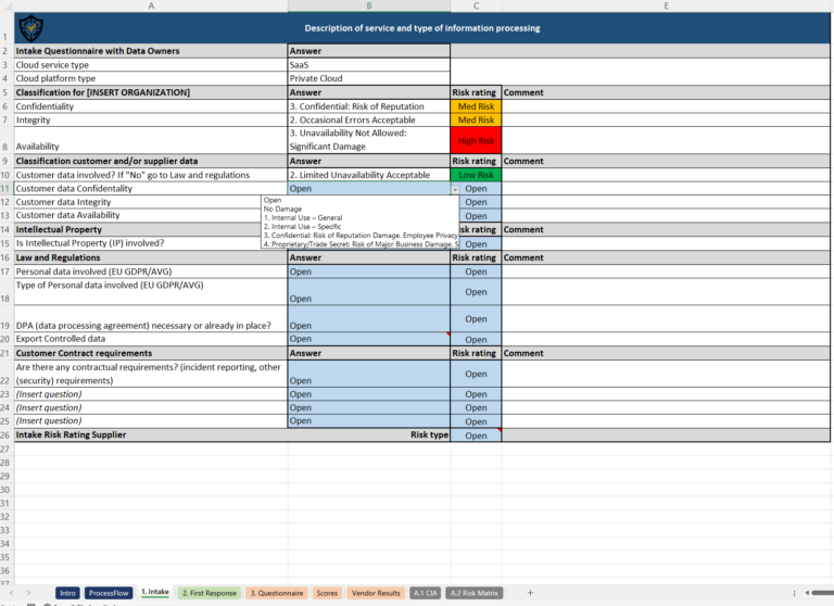 Vendor Security Assessment